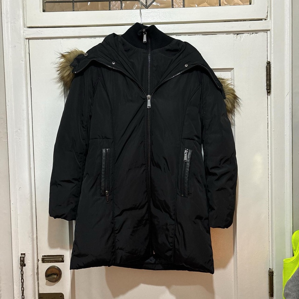 Michael Kors Black Jacket with Gold Accents